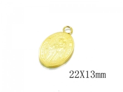 HY Stainless Steel 316L Religion Pendant-HYC61P0133HLD