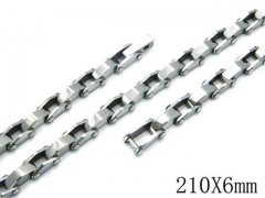 HY Stainless Steel 316L Bracelets-HYC73B0058ILZ