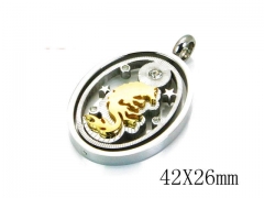 HY Stainless Steel 316L Pendant-HYC61P0128LQ