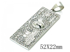 HY Stainless Steel 316L Pendant-HYC13P0388HLL