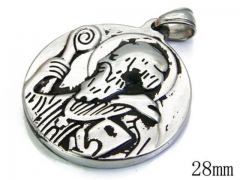 HY Stainless Steel 316L Religion Pendant-HYC27P1161OZ