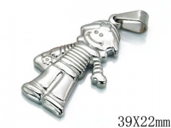 HY Stainless Steel 316L Pendant-HYC59P0182KL