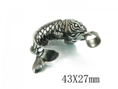 HY Stainless Steel 316L Animal Pendant-HYC27P1677HAA