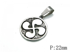 HY Stainless Steel 316L Pendant-HYC03P0070PW