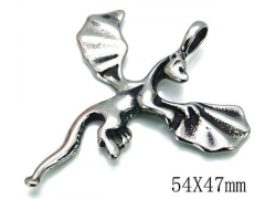 HY Stainless Steel 316L Animal Pendant-HYC03P0007HIQ