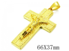 HY Stainless Steel 316L Cross Pendant-HYC13P0275HZL