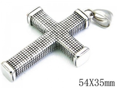 HY Stainless Steel 316L Cross Pendant-HYC27P1127HZZ
