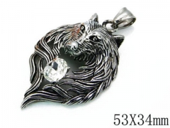 HY Stainless Steel 316L Animal Pendant-HYC27P1242HLZ