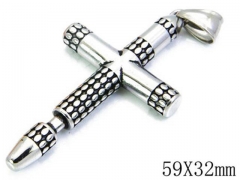 HY Stainless Steel 316L Cross Pendant-HYC27P1129HZZ
