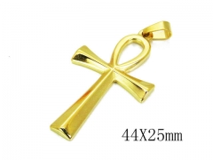 HY Stainless Steel 316L Cross Pendant-HYC12P0632LW
