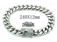 HY Stainless Steel 316L Bracelets-HYC82B0098KOW