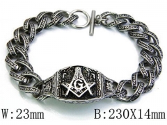 HY Stainless Steel 316L Bracelets-HYC27B0113IOZ