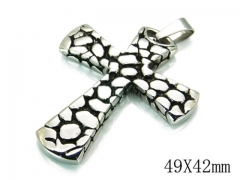 HY Stainless Steel 316L Cross Pendant-HYC46P0157PV