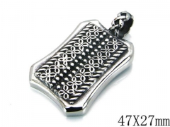 HY Stainless Steel 316L Pendant-HYC27P1378HJR