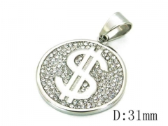 HY Stainless Steel 316L Pendant-HYC13P0608HJL
