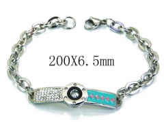 HY Stainless Steel 316L Bracelets-HYC80B0701HFF