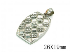HY Stainless Steel 316L Pendant-HYC46P0202HRR