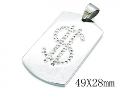 HY Stainless Steel 316L Pendant-HYC13P0859HQQ