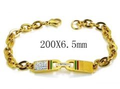 HY Stainless Steel 316L Bracelets-HYC80B0693HIG