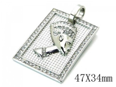 HY Stainless Steel 316L Pendant-HYC13P0303HJL