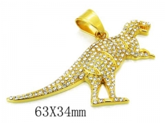 HY Stainless Steel 316L Animal Pendant-HYC13P0638HLC