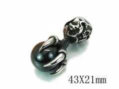 HY Stainless Steel 316L Animal Pendant-HYC27P1575HLF