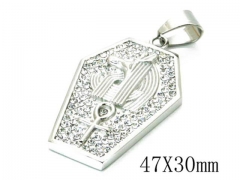 HY Stainless Steel 316L Religion Pendant-HYC13P0339HIW