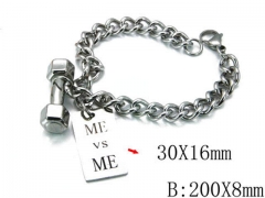 HY Stainless Steel 316L Bracelets-HYC82B0074HNZ