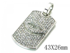 HY Stainless Steel 316L Pendant-HYC13P0360HKF