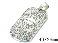 HY Stainless Steel 316L Pendant-HYC13P0327HKL