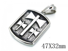 HY Stainless Steel 316L Pendant-HYC27P1306HKZ