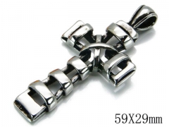 HY Stainless Steel 316L Cross Pendant-HYC03P0147HIQ
