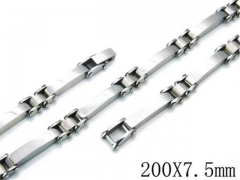 HY Stainless Steel 316L Bracelets-HYC73B0045ILZ
