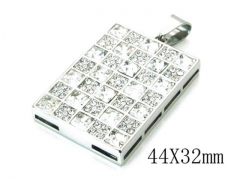 HY Stainless Steel 316L Pendant-HYC13P0295HMR