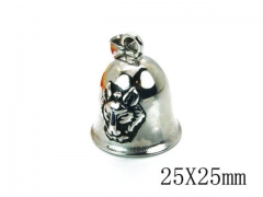 HY Stainless Steel 316L Animal Pendant-HYC27P1694HID