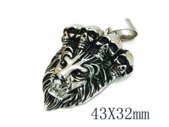 HY Stainless Steel 316L Animal Pendant-HYC13P0055HZL