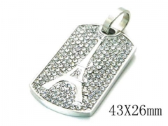 HY Stainless Steel 316L Pendant-HYC13P0329HKX