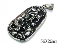 HY Stainless Steel 316L Animal Pendant-HYC03P0210HIE