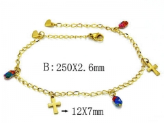 HY Stainless Steel 316L Bracelets-HYC03B0187KW