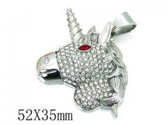 HY Stainless Steel 316L Animal Pendant-HYC13P0917HKA