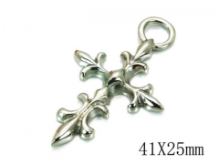 HY Stainless Steel 316L Cross Pendant-HYC46P0187MZ