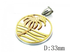 HY Stainless Steel 316L Pendant-HYC61P0147KD