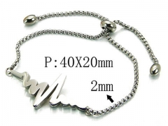 HY Stainless Steel 316L Bracelets-HYC59B0321OR