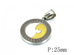HY Stainless Steel 316L Pendant-HYC61P0148KD