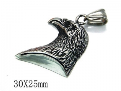 HY Stainless Steel 316L Animal Pendant-HYC03P0029HID