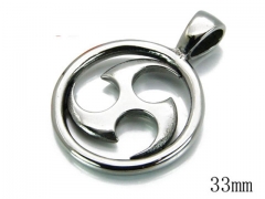 HY Stainless Steel 316L Pendant-HYC03P0275HXX