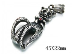 HY Stainless Steel 316L Animal Pendant-HYC03P0036HIX