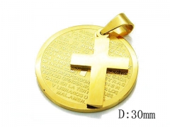 HY Stainless Steel 316L Religion Pendant-HYC12P0421NX