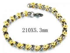 HY Stainless Steel 316L Bracelets-HYC61B0182LL