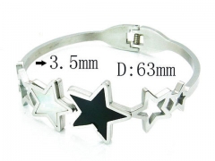 HY Stainless Steel 316L Bangle-HYC59B0712HIL